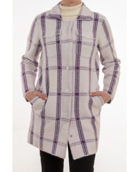 Ζακέτα μακριά με τσέπες - 0050-2